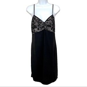 Natori Spaghetti Straps Sleepwear Nightie Slip Dress Large Y2K  Babydoll Girly